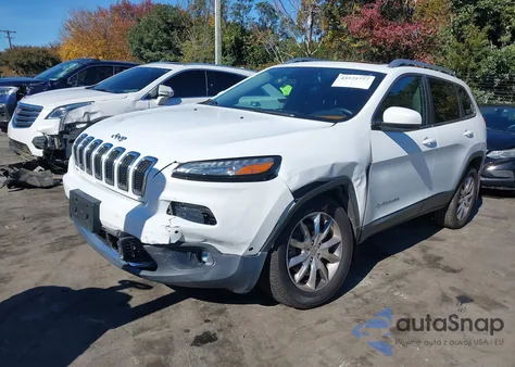 2014 Jeep Cherokee Limited из США, поврежденный, VIN 1C4PJMDSXEW146747